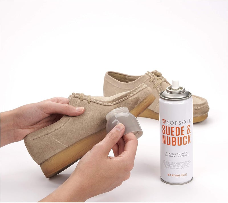 Sof Sole Suede and Nubuck Leather Shoe Cleaner, 9-Ounce - Image 3